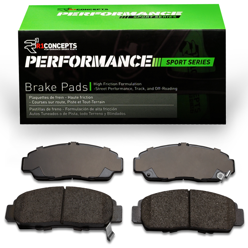 Honda Accord Brake Pads - Front - R1 Concepts - Performance Sport - `99-`14